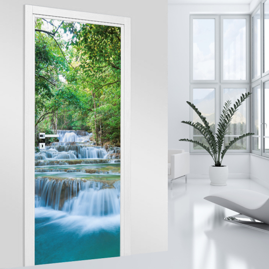 Adesivo per porta - Cascata
