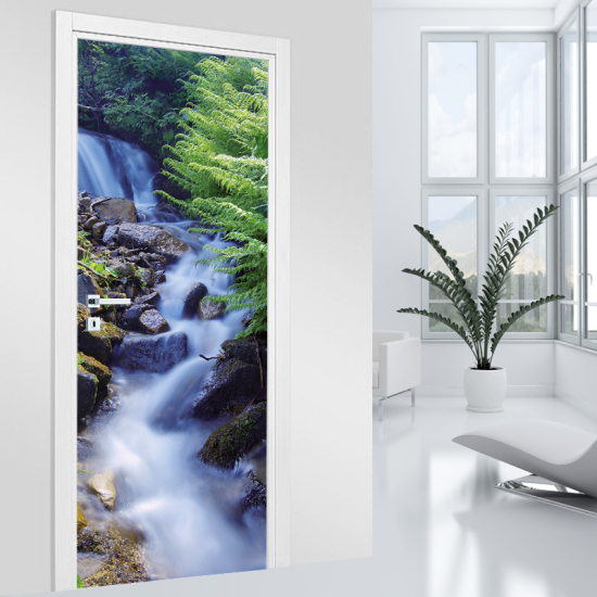 Adesivo per porta - Cascata