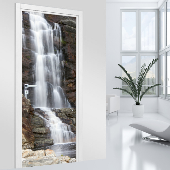 Adesivo per porta - Cascata