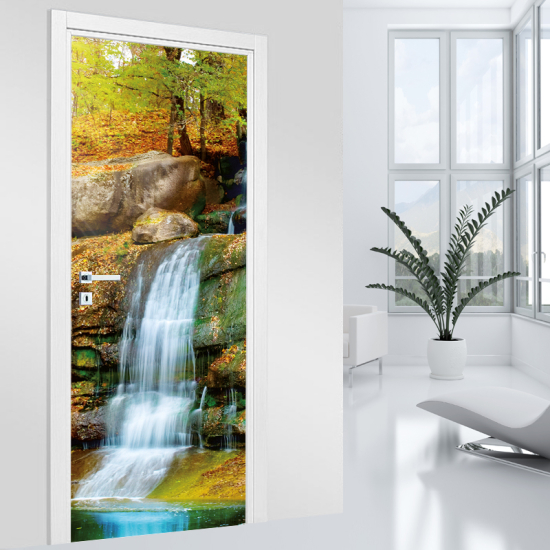 Adesivo per porta - Cascata