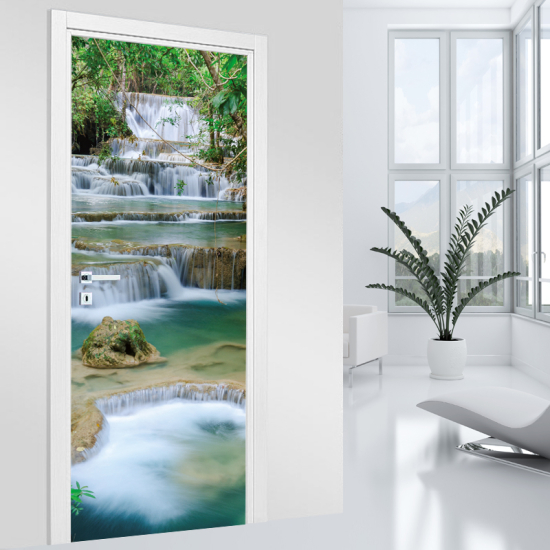 Adesivo per porta - Cascate