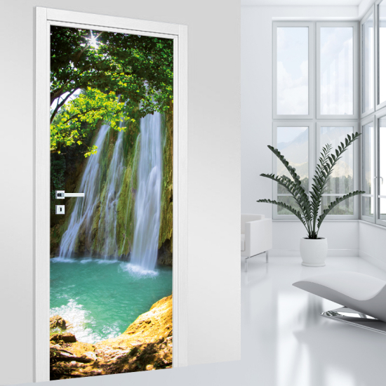 Adesivo per porta - Cascate