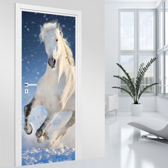 Adesivo per porta - Cavallo