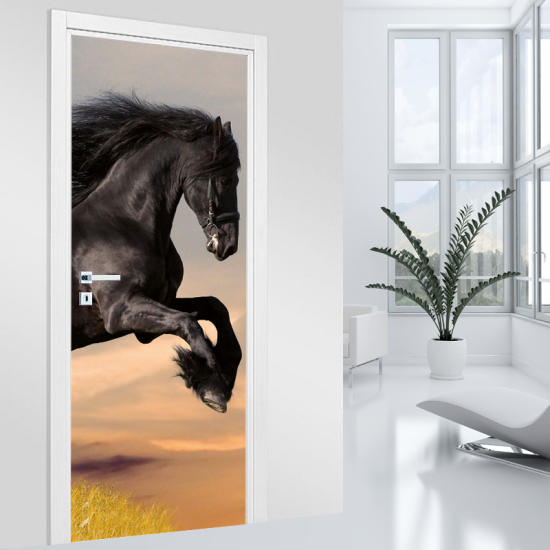 Adesivo per porta - Cavallo