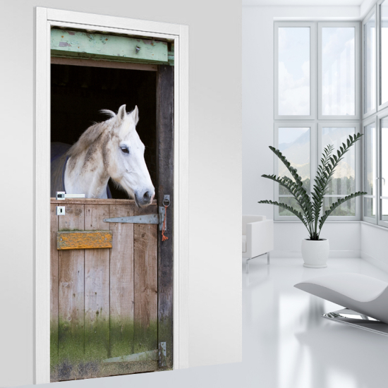 Adesivo per porta - Cavallo