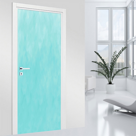 Adesivo per porta - Colore di tendenza