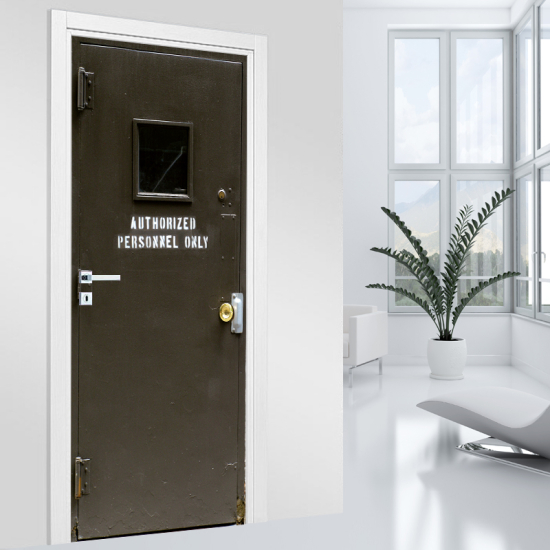 Adesivo per porta - Corazzata
