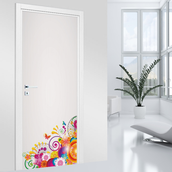 Adesivo per porta - Design