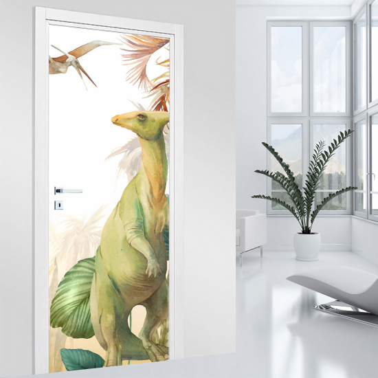 Adesivo per porta - Dinosauri