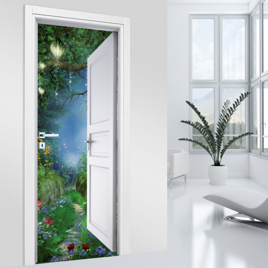 Adesivo per porta - Fiabesco