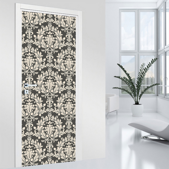 Adesivo per porta - Fiori