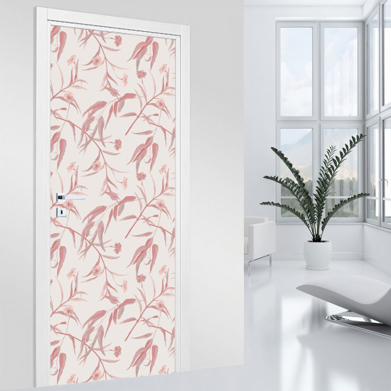 Adesivo per porta - Fiori
