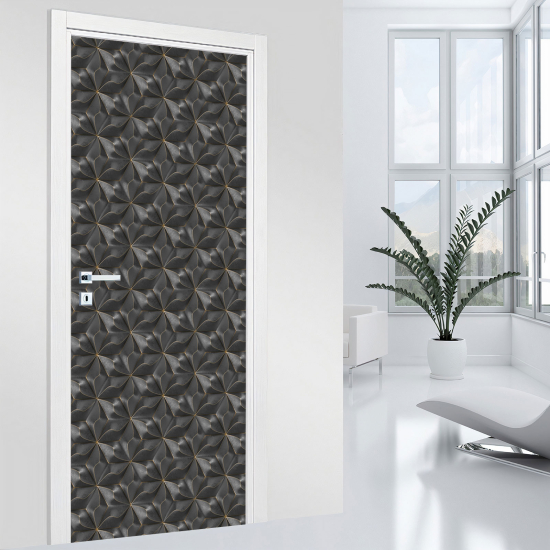 Adesivo per porta - Fiori