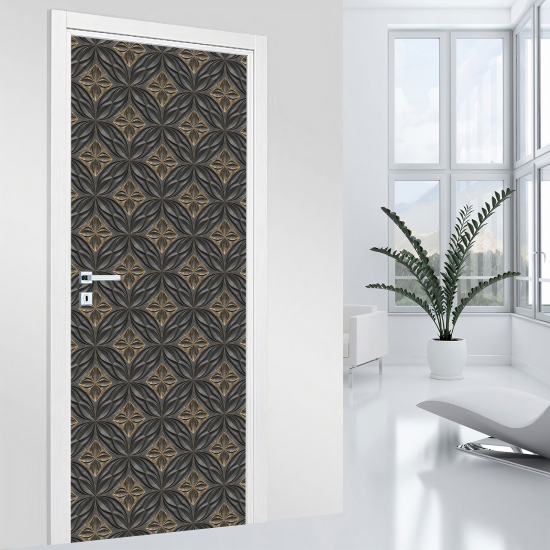 Adesivo per porta - Fiori
