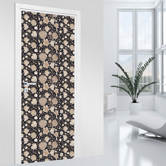 Adesivo per porta - Fiori