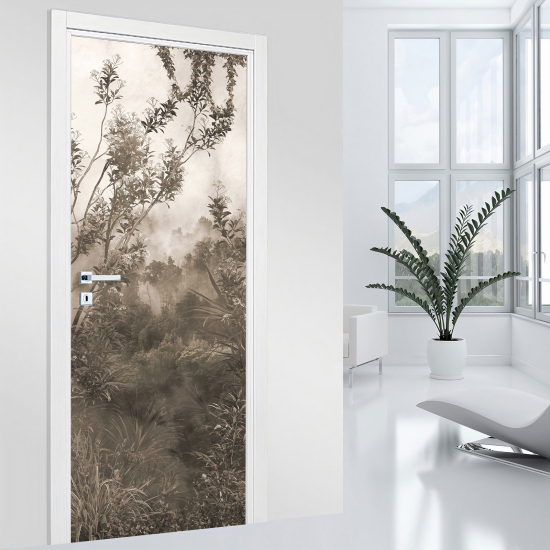 Adesivo per porta - Foresta