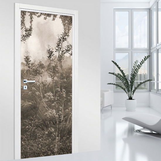 Adesivo per porta - Foresta