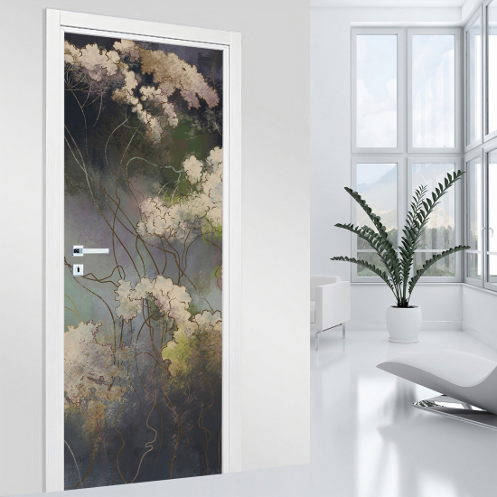 Adesivo per porta - Foresta