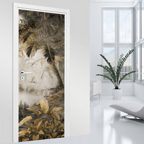 Adesivo per porta - Foresta