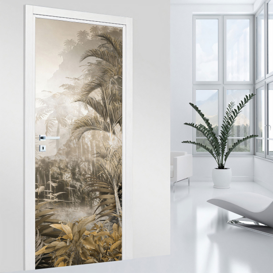 Adesivo per porta - Foresta