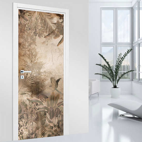 Adesivo per porta - Foresta