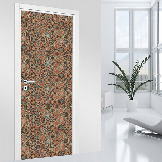 Adesivo per porta - Motivi mosaico