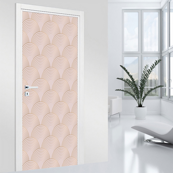 Adesivo per porta - Motivo elegante