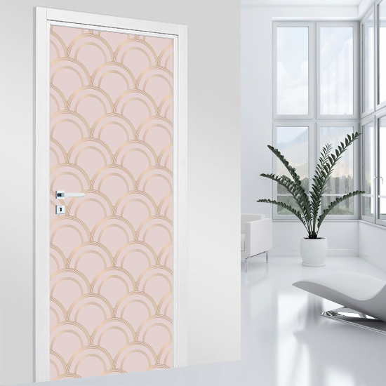 Adesivo per porta - Motivo elegante