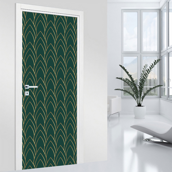 Adesivo per porta - Motivo elegante