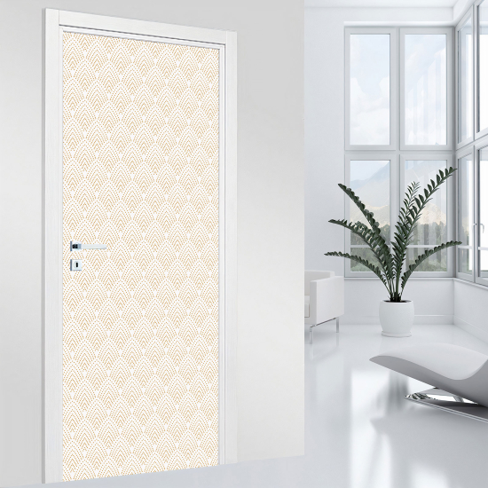Adesivo per porta - Motivo orientale