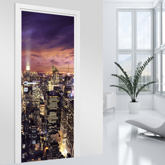 Adesivo per porta - New York