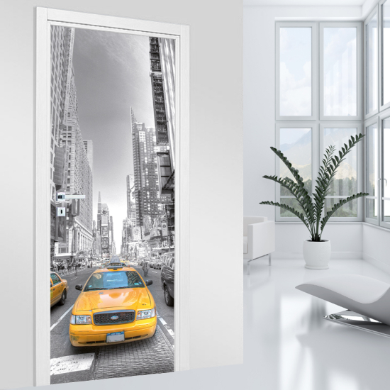 Adesivo per porta - New York