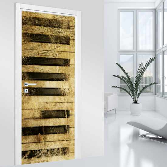 Adesivo per porta - Piano