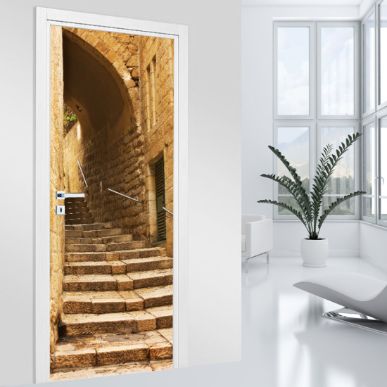 Adesivo per porta - Scale