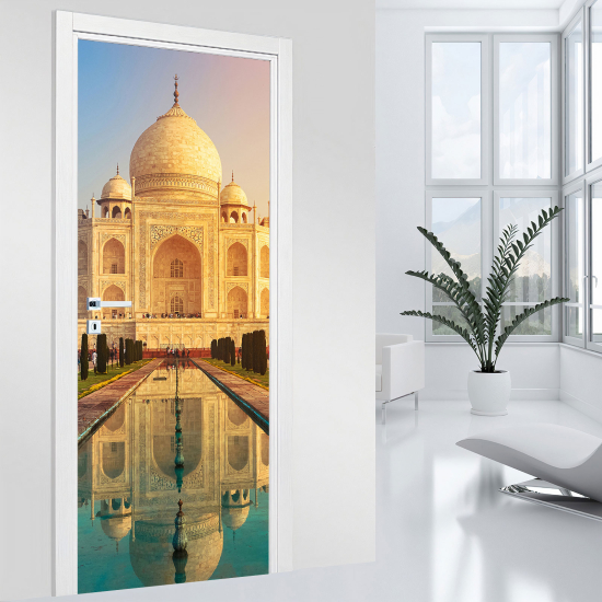 Adesivo per porta - Taj Mahal