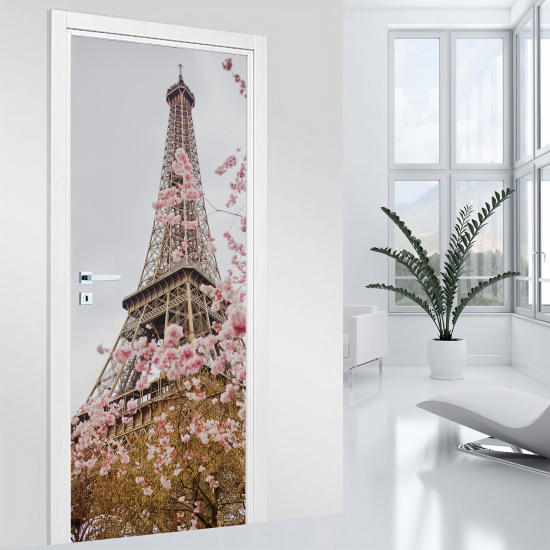 Adesivo per porta - Torre Eiffel