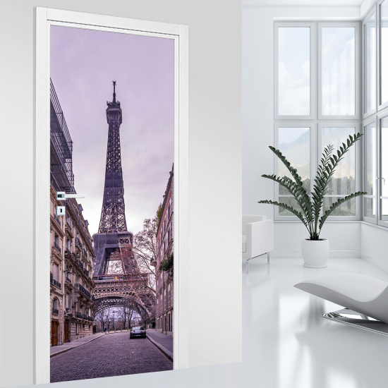 Adesivo per porta - Torre Eiffel