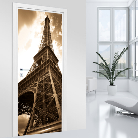 Adesivo per porta - Torre Eiffel
