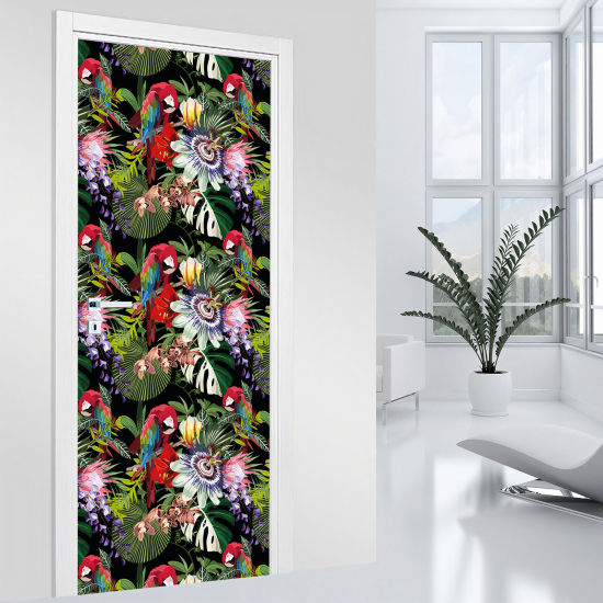 Adesivo per porta - Tropicale