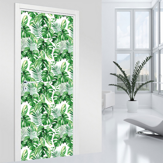 Adesivo per porta - Tropicale
