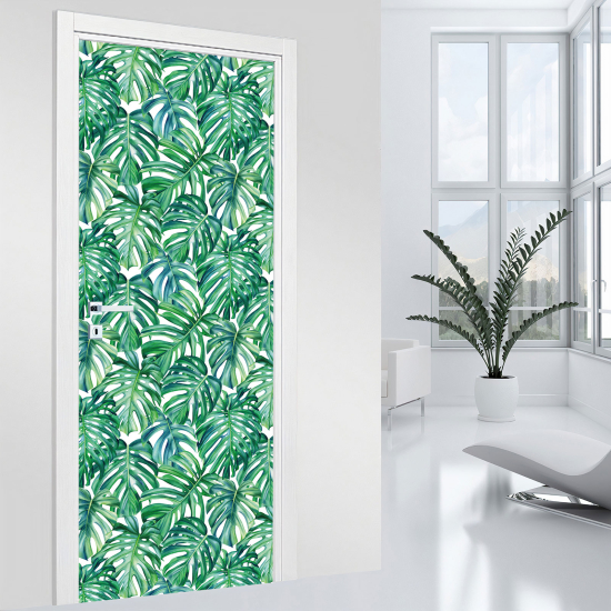 Adesivo per porta - Tropicale