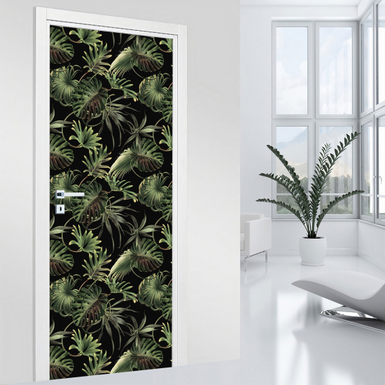 Adesivo per porta - Tropicale