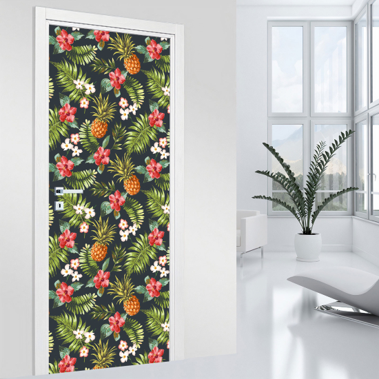 Adesivo per porta - Tropicale