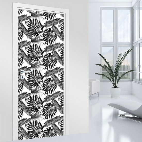 Adesivo per porta - Tropicale