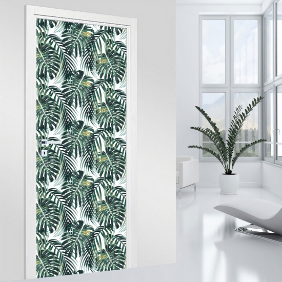 Adesivo per porta - Tropicale
