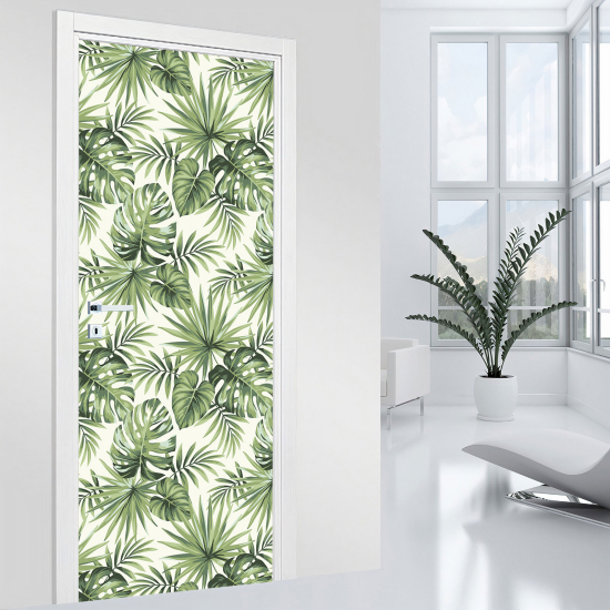 Adesivo per porta - Tropicale