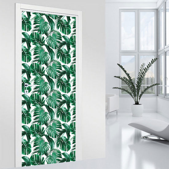 Adesivo per porta - Tropicale