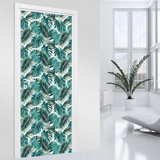 Adesivo per porta - Tropicale