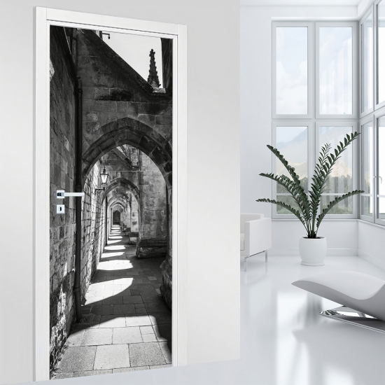 Adesivo per porta - Vicolo