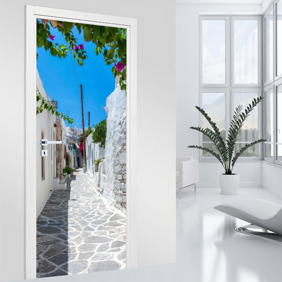 Adesivo per porta - Vicolo